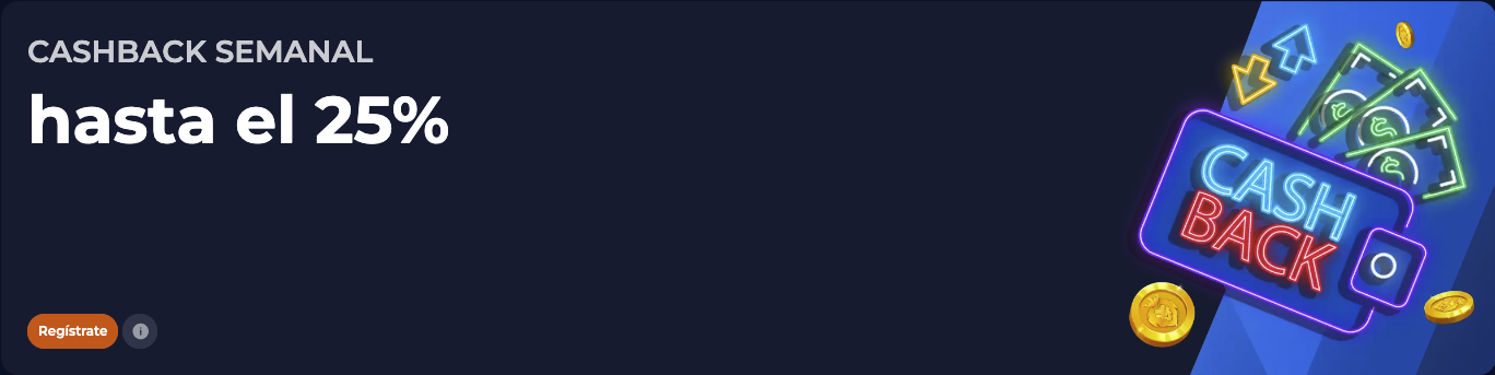 Nine Casino CASHBACK SEMANAL
