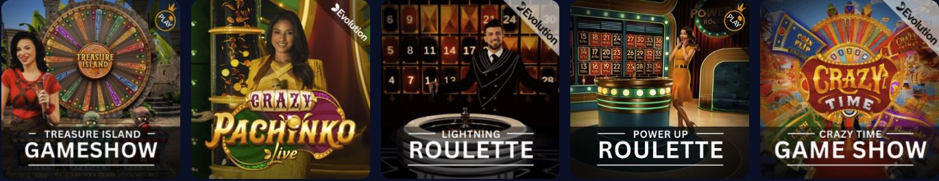 Nine Casino Los mejores juegos
