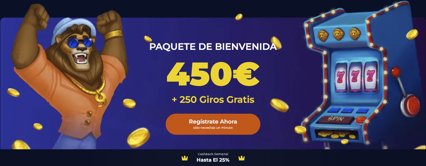 Nine Casino PAQUETE DE BIENVENIDA